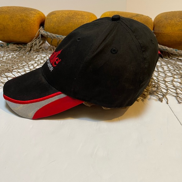 Mens Castle Packs Power Canvas Twill Black Truckers Adjustable Cap - Picture 3 of 7